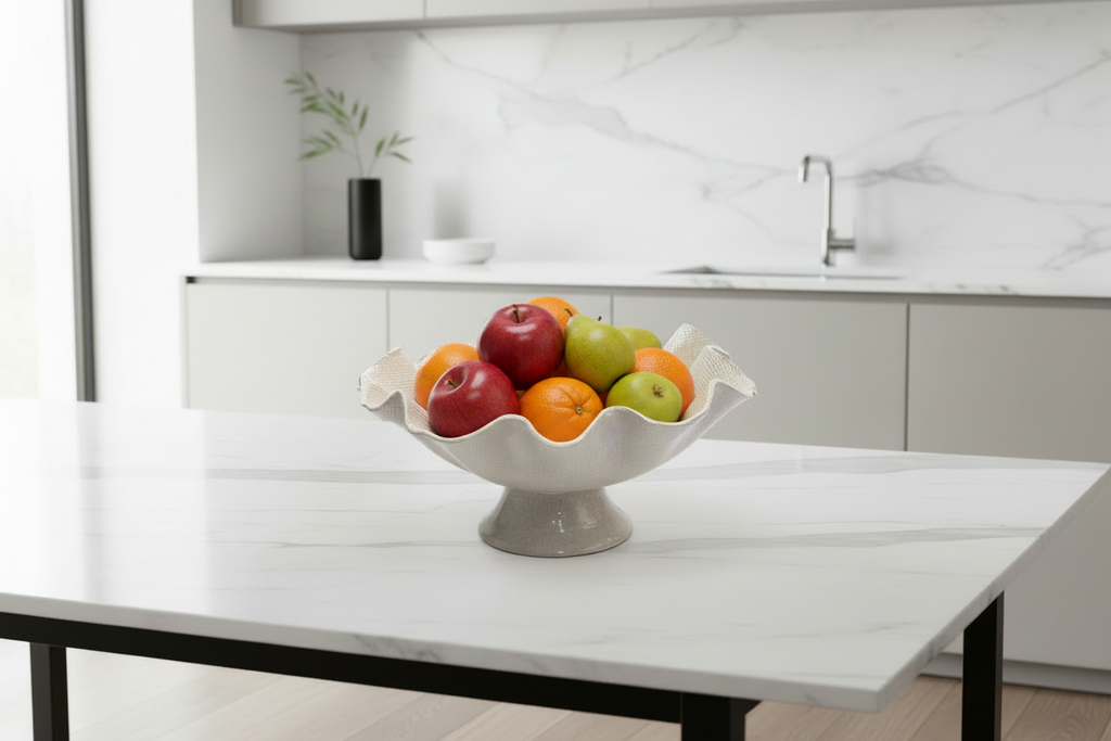 Vaso portafrutta onde