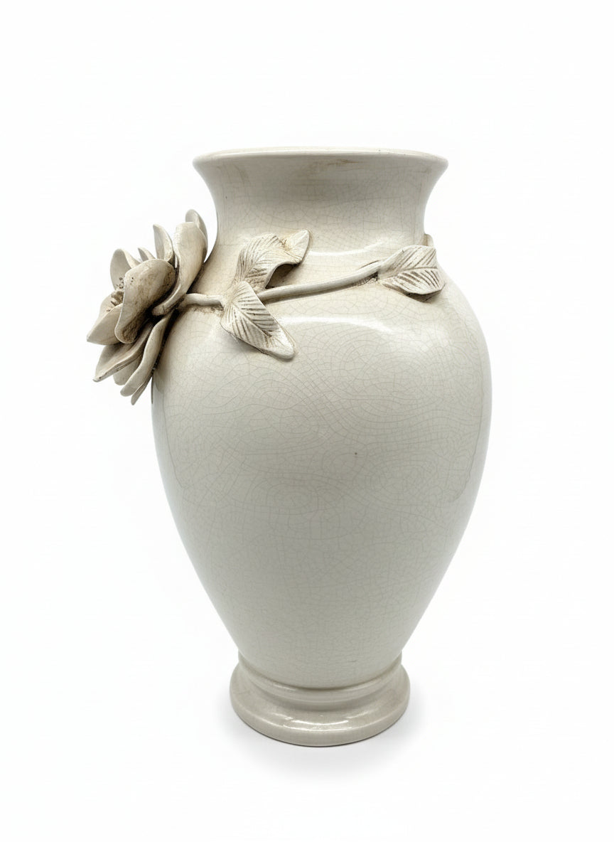 vaso in ceramica fiore